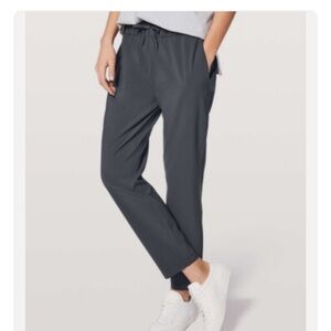 Women's wide leg crop army lululemon pants